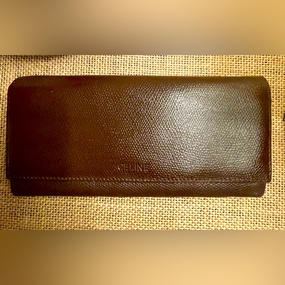 Celine, leather, long wallet - Picture 2 of 11